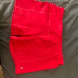 Bright Pinkish /Orangish Women's Pink Sweaty Betty Athletic Shorts